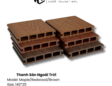 THANH SÀN NGOÀI TRỜI BROWN