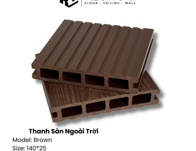 THANH SÀN NGOÀI TRỜI BROWN