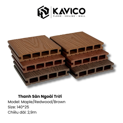THANH SÀN NGOÀI TRỜI BROWN